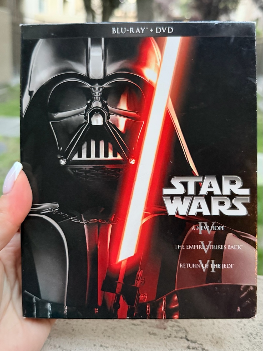 Star Wars Original Trilogy Blu-ray DVD 6 Disc Set - Episodes IV V VI w Slipcover